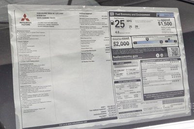 2026 Mitsubishi Eclipse Cross SE