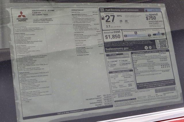 2026 Mitsubishi Outlander SE