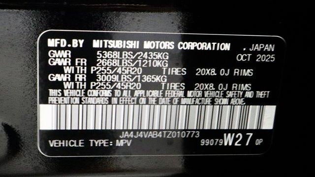 2026 Mitsubishi Outlander SE
