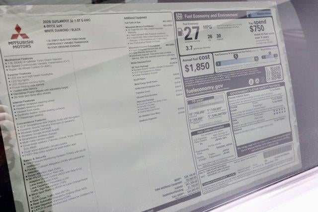 2026 Mitsubishi Outlander SE