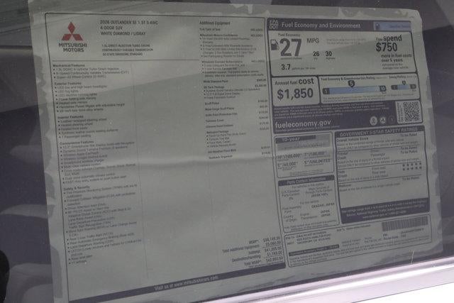 2026 Mitsubishi Outlander SE