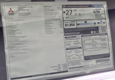 2026 Mitsubishi Outlander LE