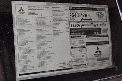 2025 Mitsubishi Outlander Plug-In Hybrid SEL Black Edition