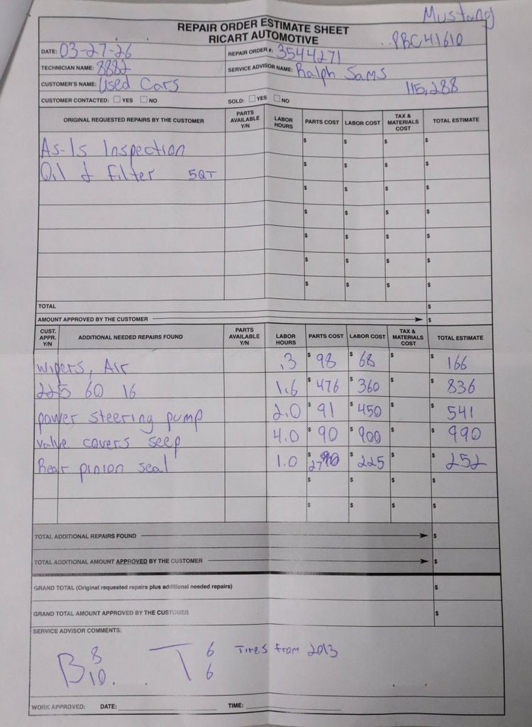 2002 Ford Mustang V6