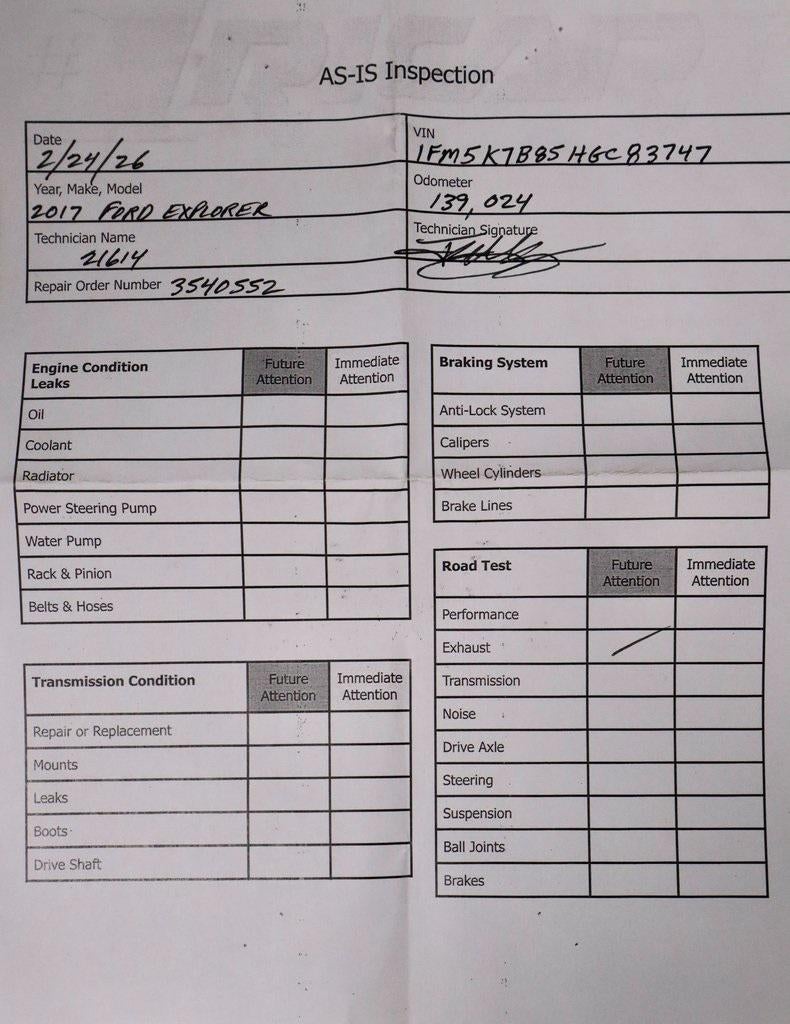 2017 Ford Explorer Base