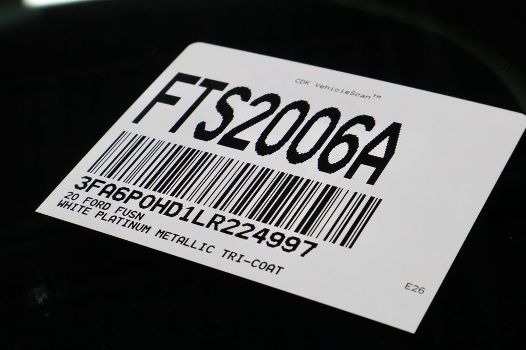 2020 Ford Fusion SE