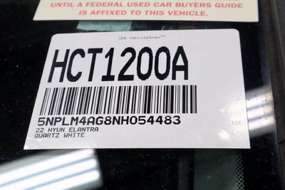 2022 Hyundai ELANTRA SEL
