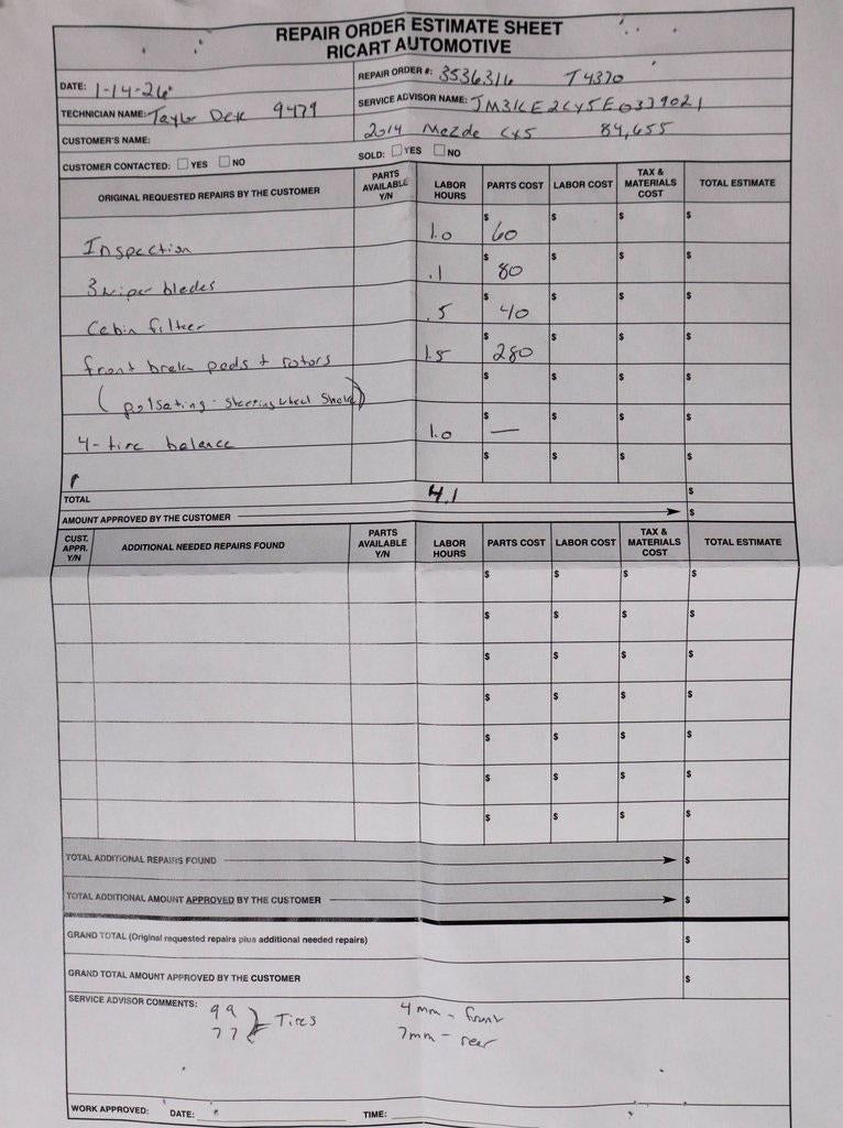 2014 Mazda Mazda CX-5 Touring