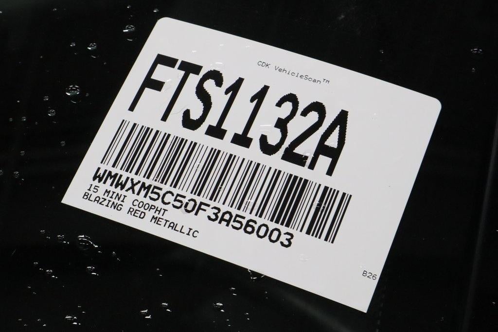 2015 MINI Cooper Hardtop 2 Door Base