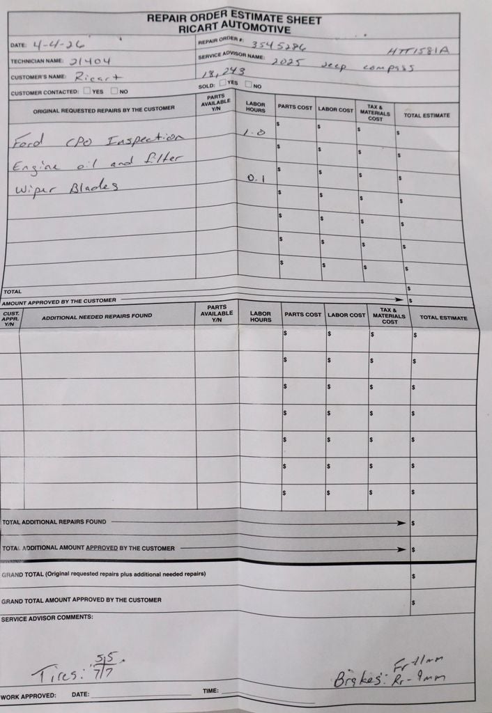 2025 Jeep Compass Latitude 4x4