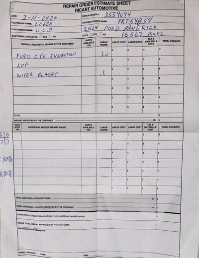 2024 Ford Maverick LARIAT AWD SuperCrew