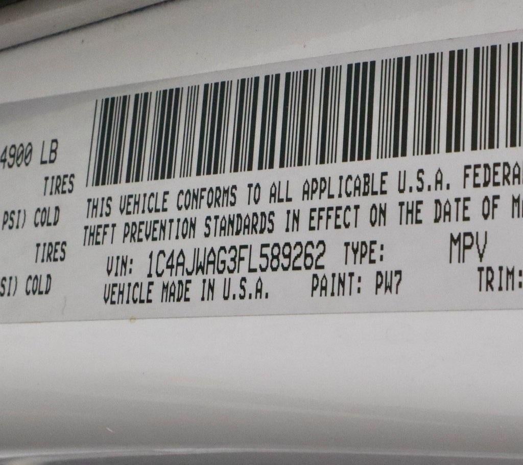 2015 Jeep Wrangler Sport