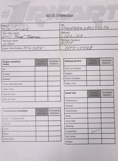 2011 Ford Taurus SEL