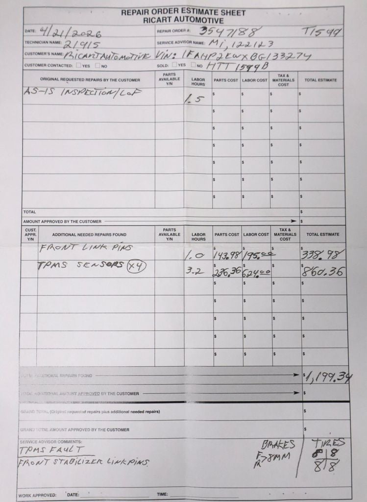 2011 Ford Taurus SEL