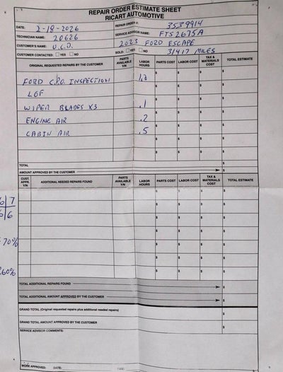 2023 Ford Escape Active