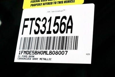 2021 Ford Bronco Big Bend