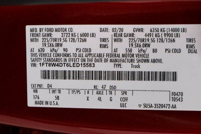 2020 Ford Super Duty F-450 DRW Lariat