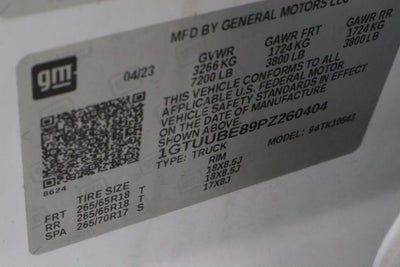 2023 GMC Sierra 1500 SLE