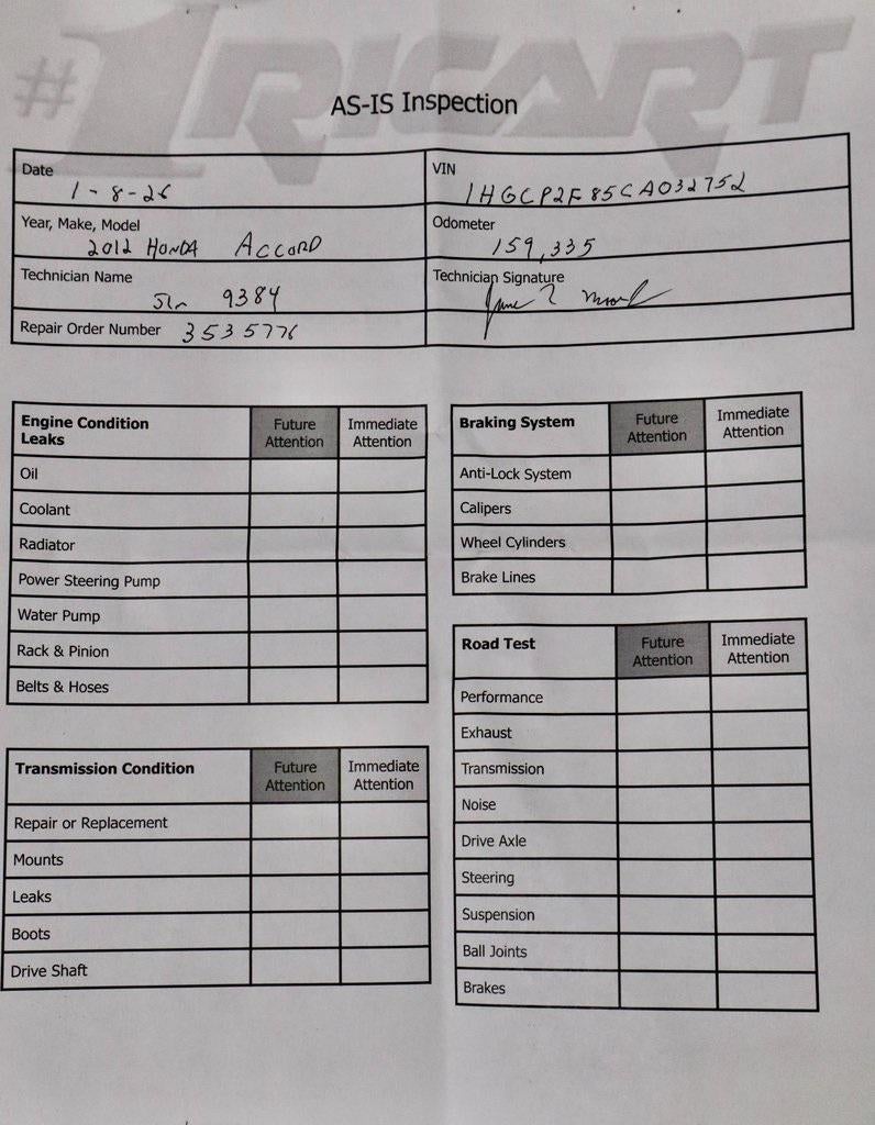 2012 Honda Accord Sedan EX-L