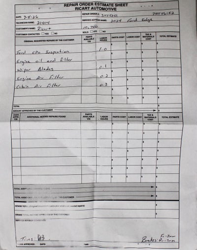 2024 Ford Edge ST Line