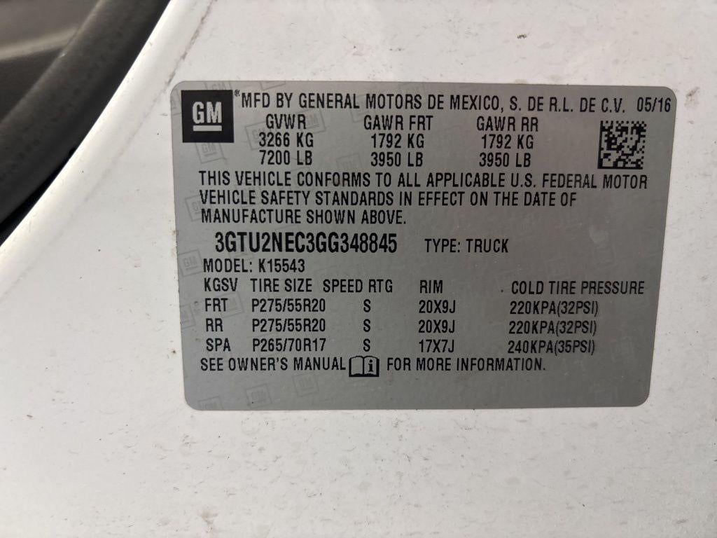 2016 GMC Sierra 1500 SLT