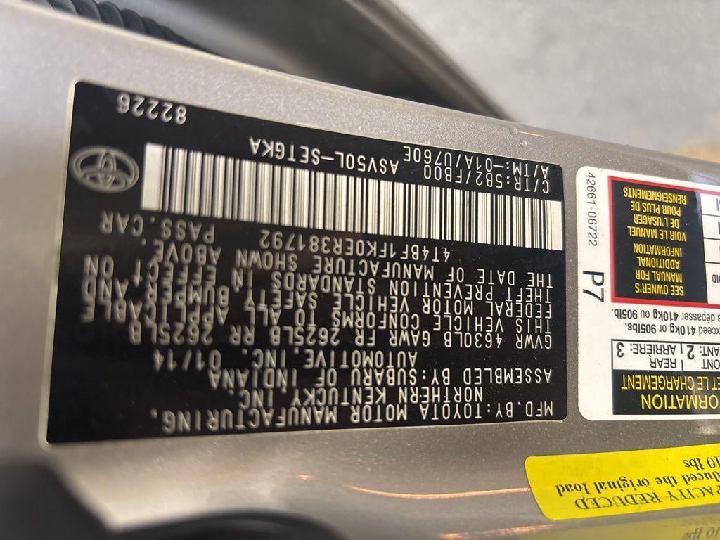 2014 Toyota Camry XLE