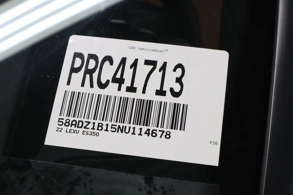 2022 Lexus ES 350 350