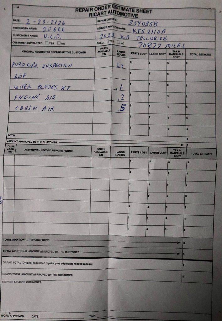 2023 Kia Telluride EX