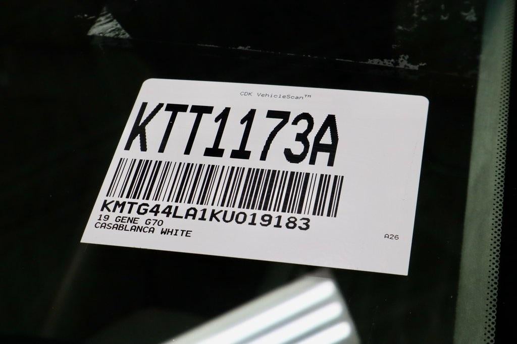 2019 Genesis G70 2.0T Advanced