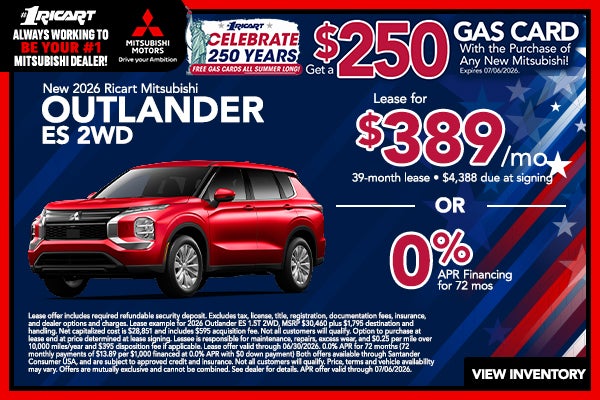 2026 Mitsubishi Outlander