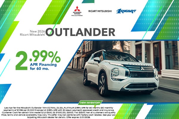 2026 Mitsubishi Outlander