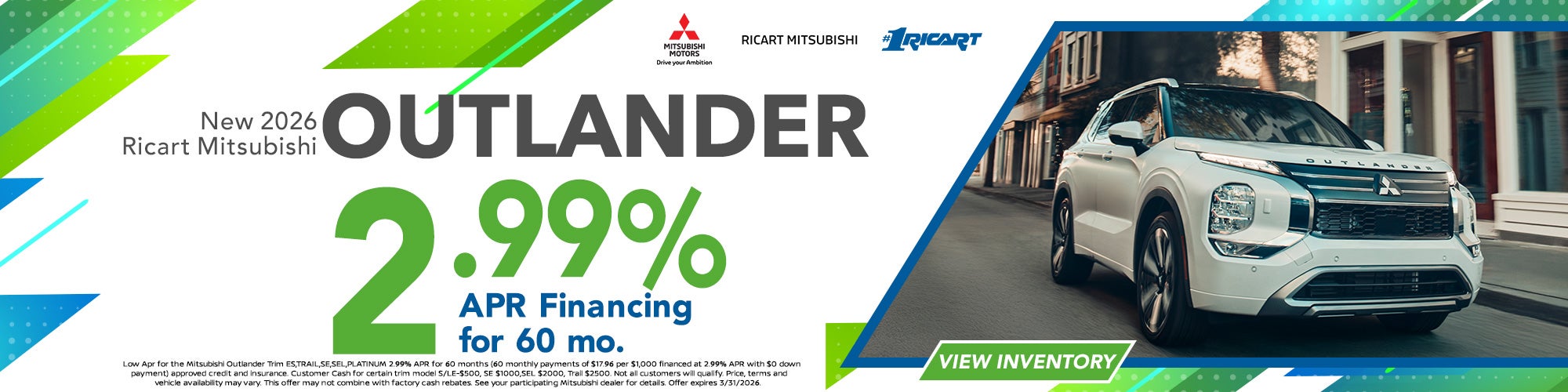 2026 Mitsubishi Outlander