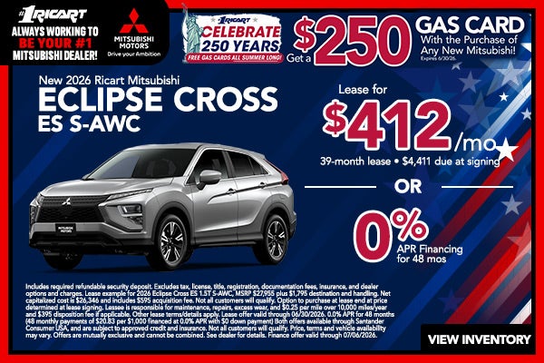 2026 Mitsubishi Eclipse Cross