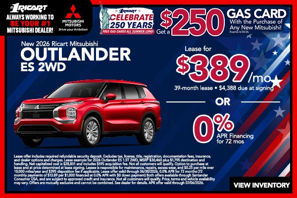 2026 Mitsubishi Outlander
