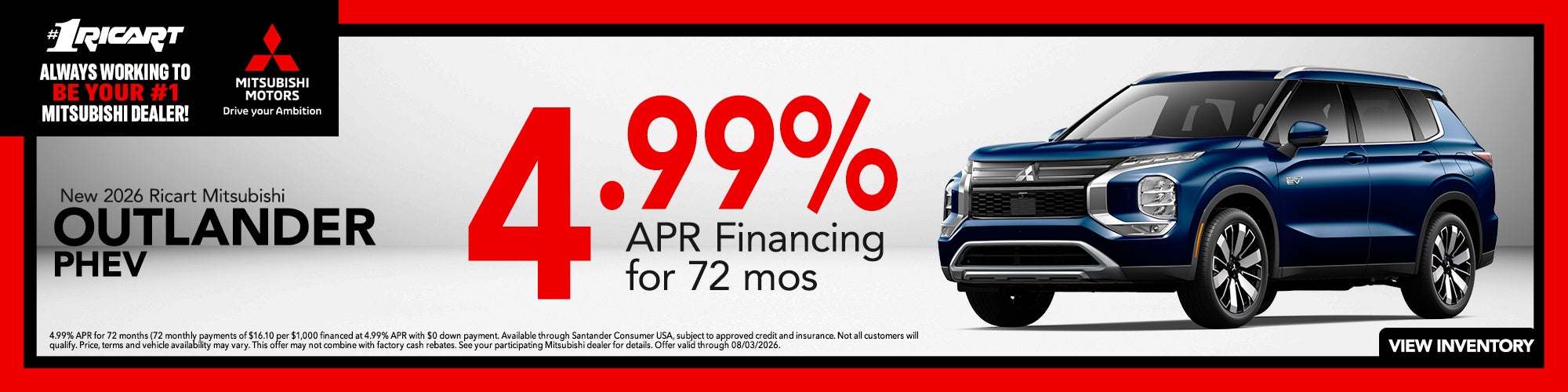 2026 Mitsubishi Outlander