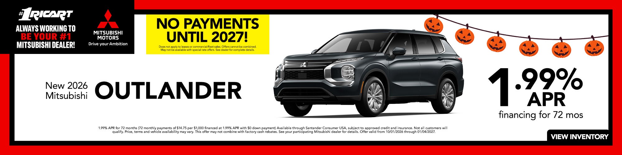 2026 Mitsubishi Outlander