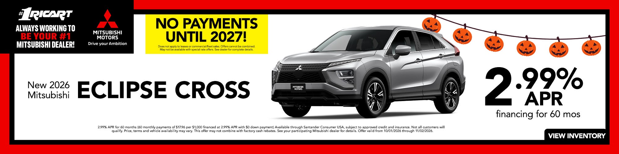 2026 Mitsubishi Eclipse Cross