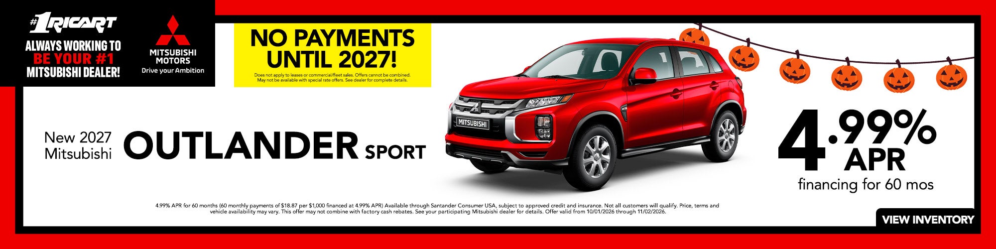 2027 Mitsubishi Outlander Sport