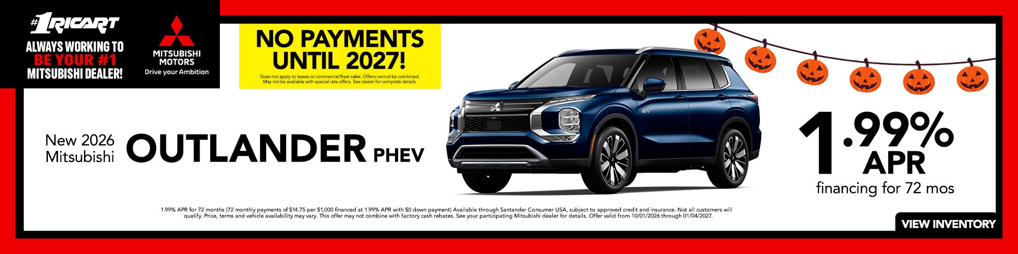2026 Mitsubishi Outlander