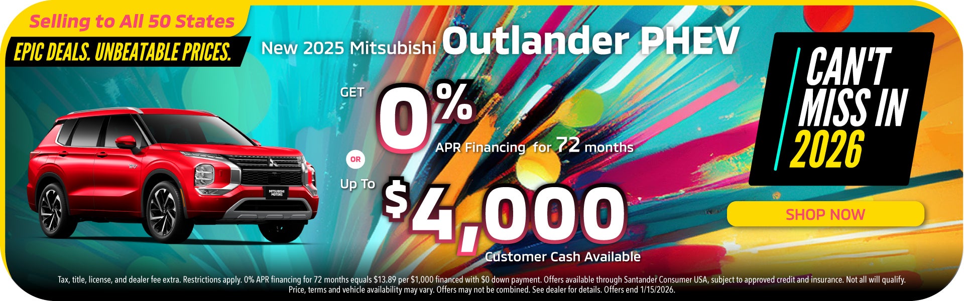 New 2025 Mitsubishi Outlander PHEV