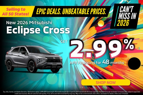 New 2026 Mitsubishi Eclipse Cross