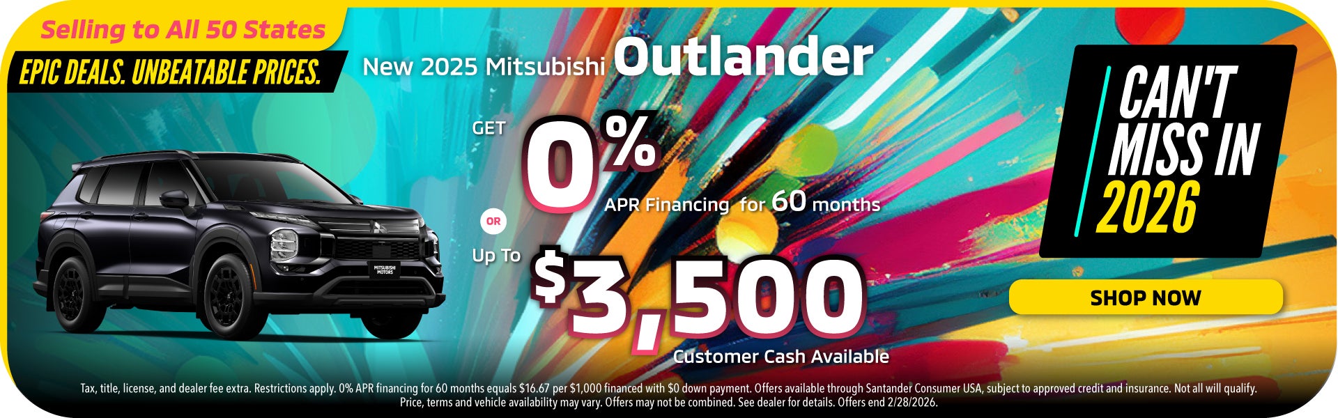 New 2025 Mitsubishi Outlander