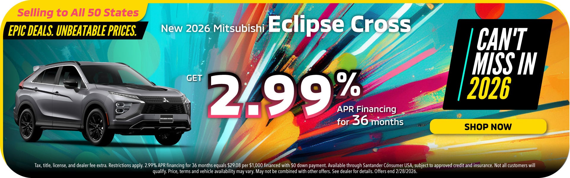 New 2026 Mitsubishi Eclipse Cross